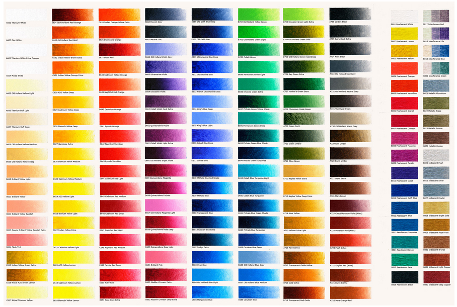 New Masters Acrylic Colours - Jackson's Art Blog