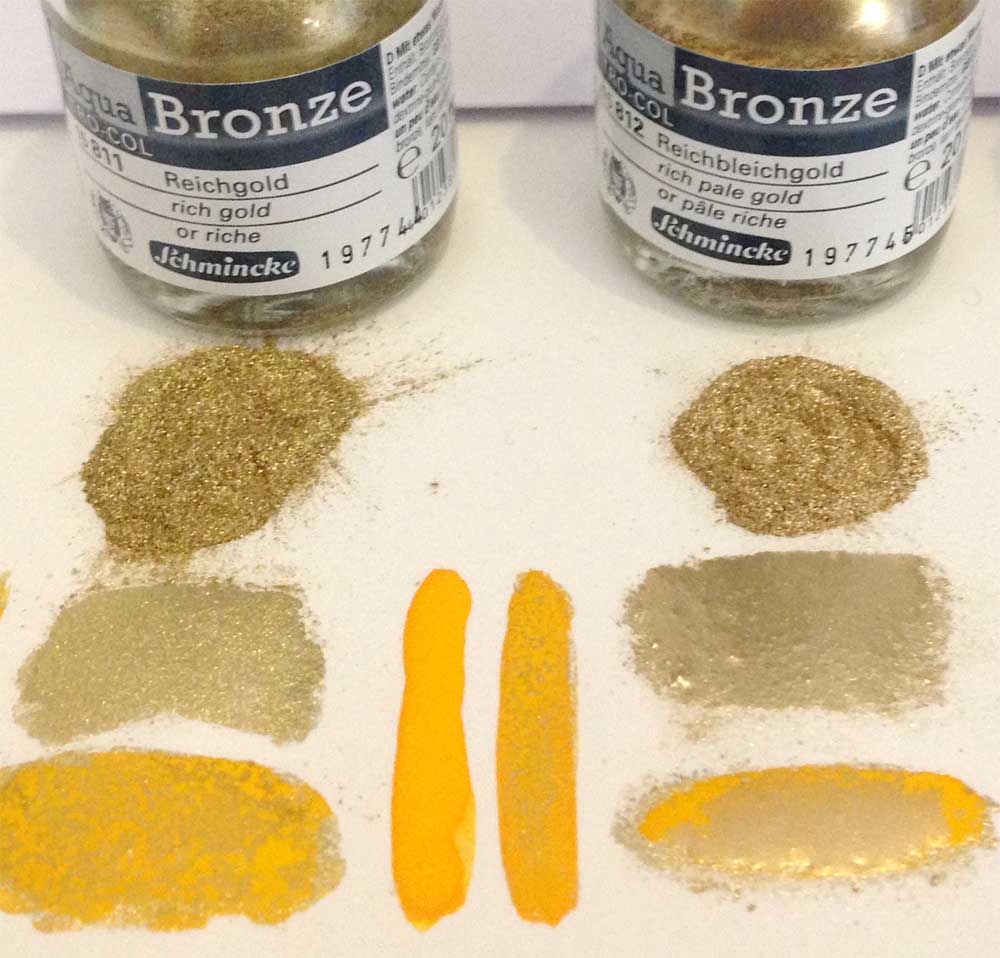 Schmincke Aqua Bronze Jackson's Art Blog