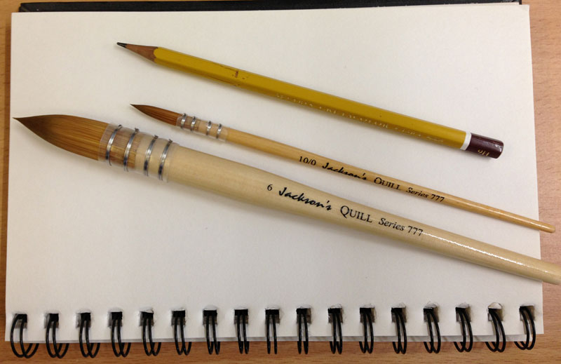 Jackson's Icon Quill brushes Jackson's Art Blog