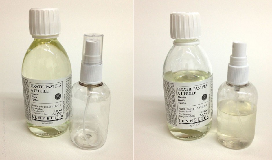 Oil Pastel Fixative Testing Jackson's Art Blog