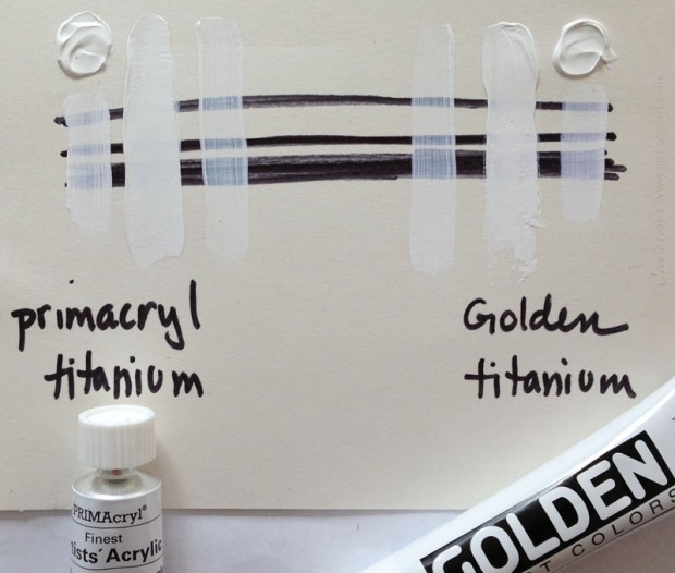 Highly pigmented white acrylics Jackson's Art Blog