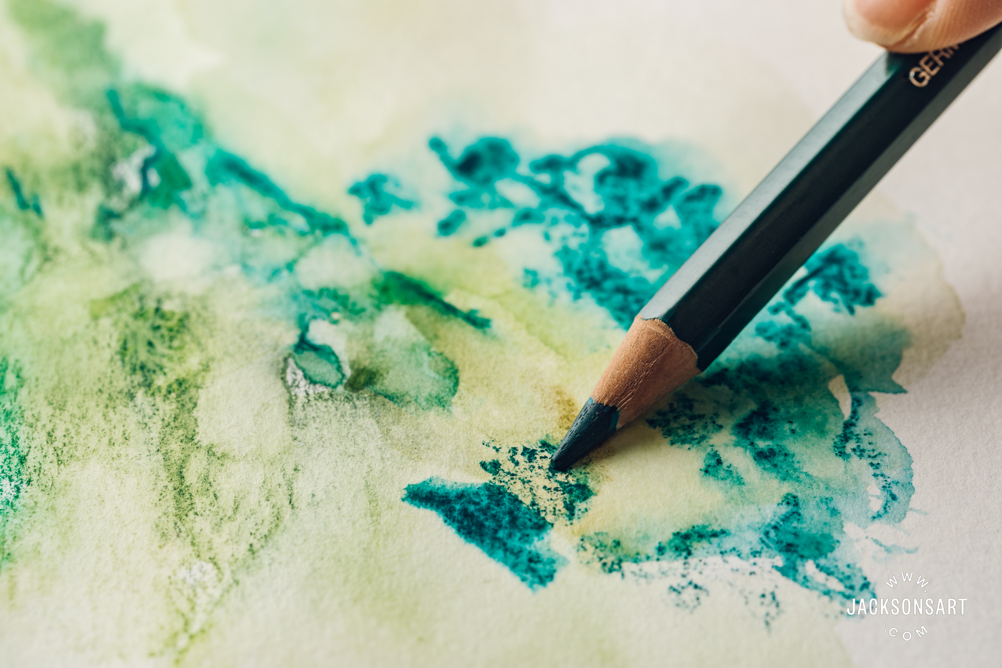 How To Use Watercolour Pencils - Jackson's Art Blog