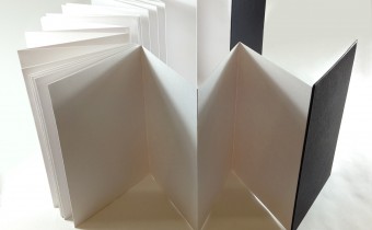 concertina sketchbook