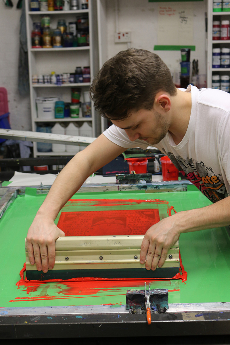 The Making of a Rob Ryan Screen Print Jackson's Art Blog