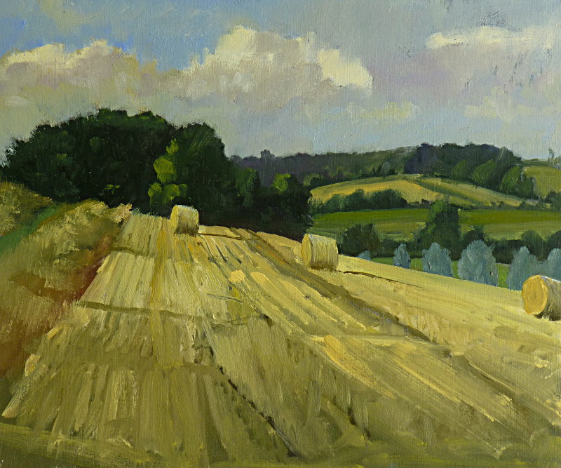 Box Valley Bales by Roy Connelly