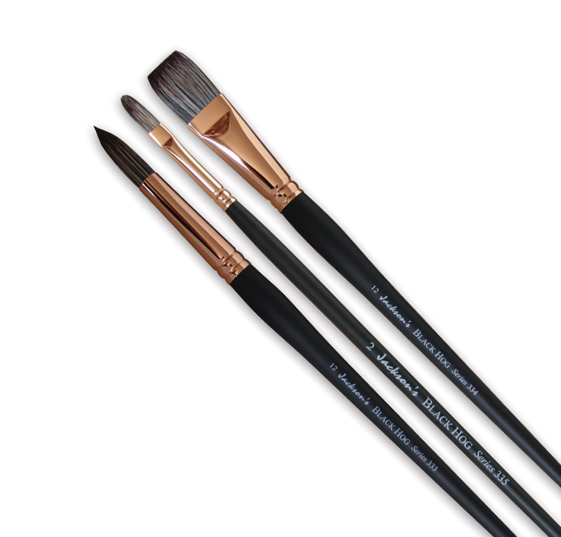 Jackson's Black Hog Brushes Jackson's Art Blog