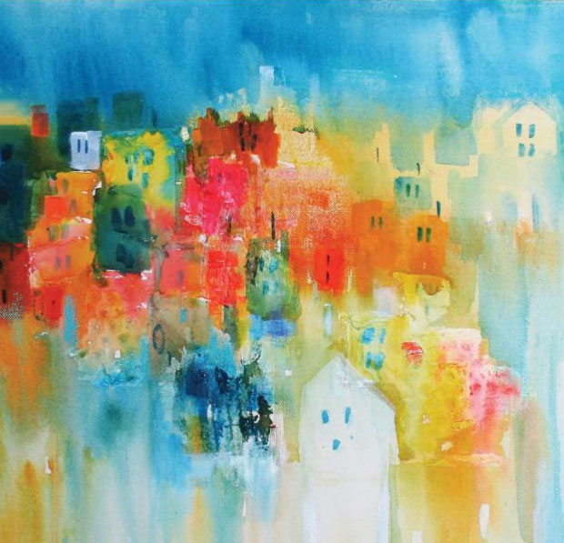 Expressive Painting in Mixed Media book by Soraya French