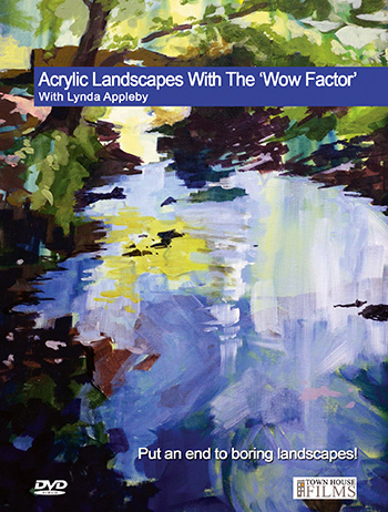Townhouse DVD : Acrylic Landscapes With The Wow Factor With Lynda Appleby 