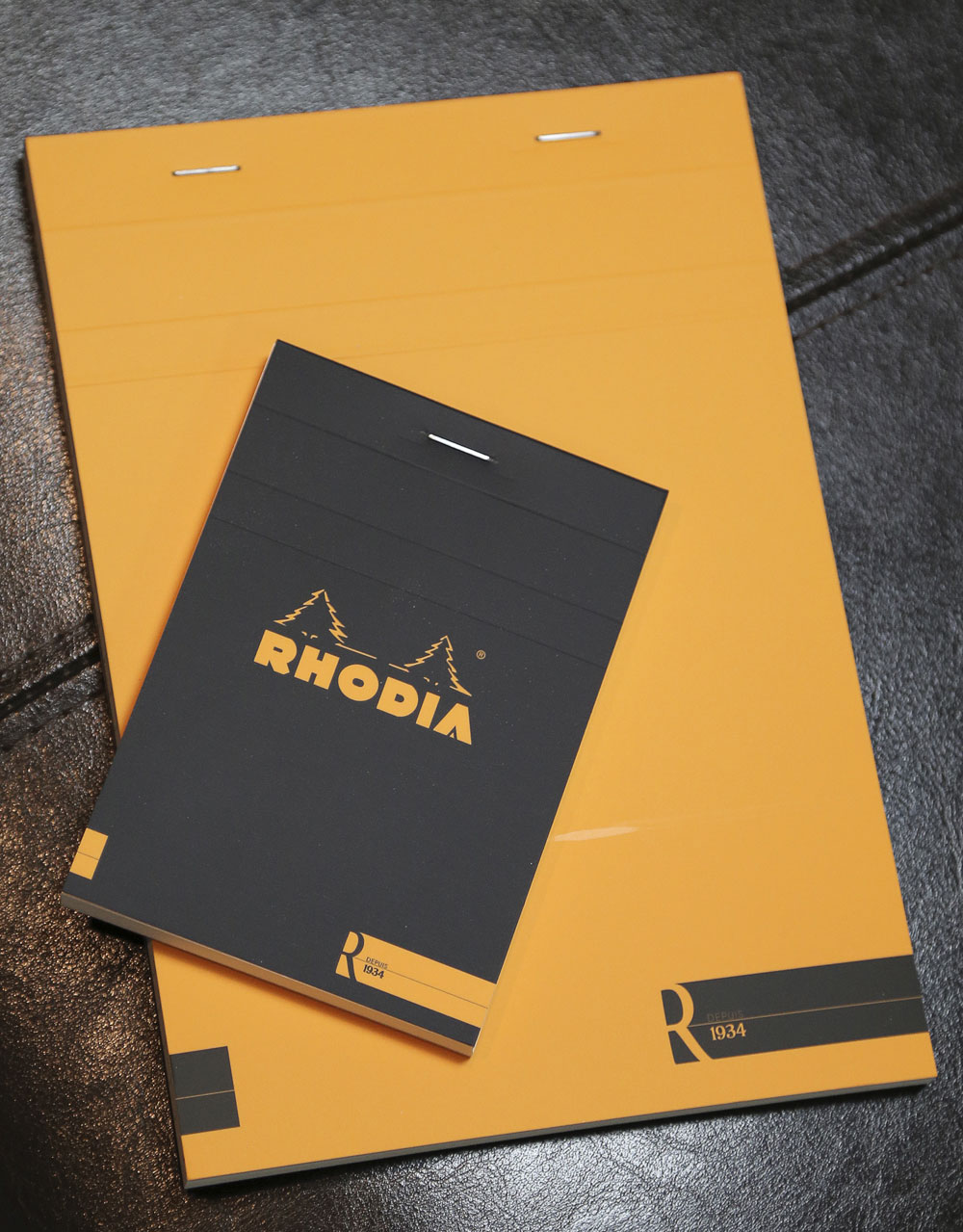 Rhodia Orange French Notebooks Jackson's Art Blog