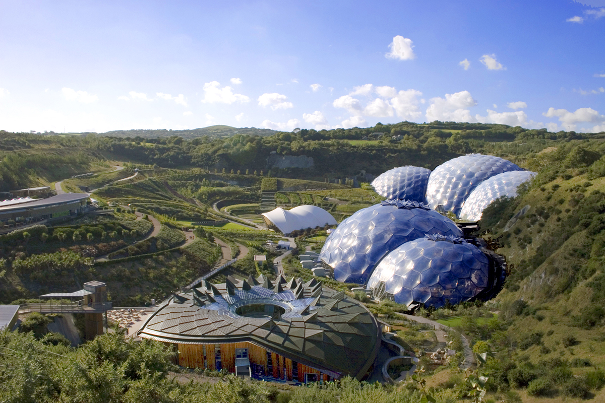 The Eden Project in Cornwall