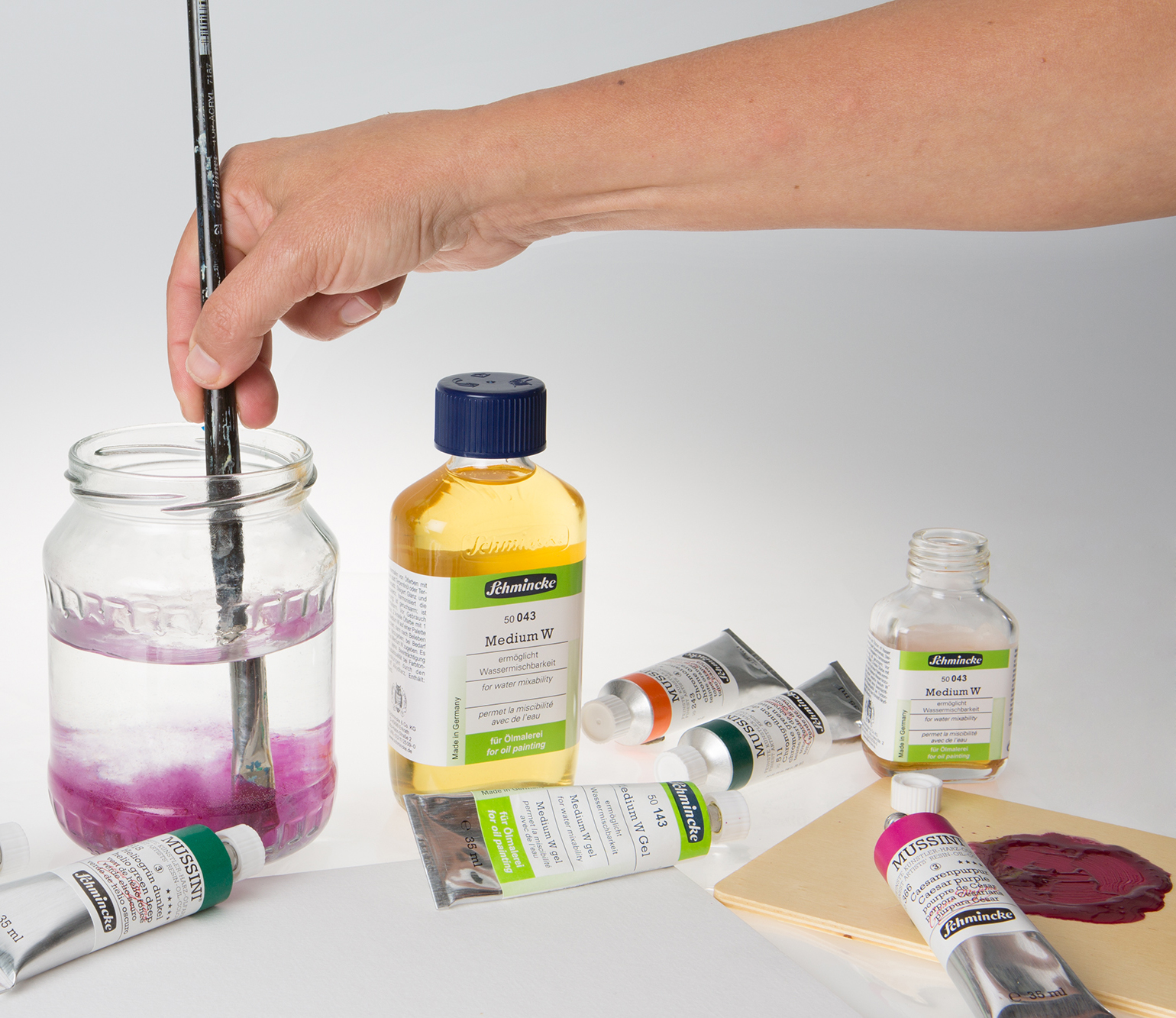 Make Your Favourite Oil Colour into a Watermixable Oil Colour Jackson