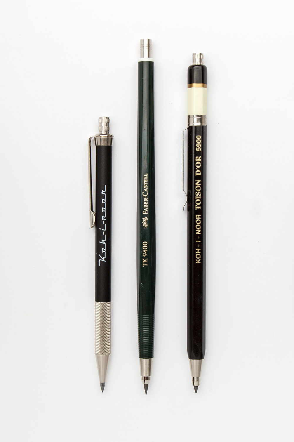 TK Clutch Pencil Leads 2mm Faber-Castell 2B tube of 10 leads 