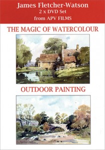 DVD : Twin Pack: The Magic of Watercolour and Outdoor Painting : James Fletcher-Watson Top 25 DVDs
