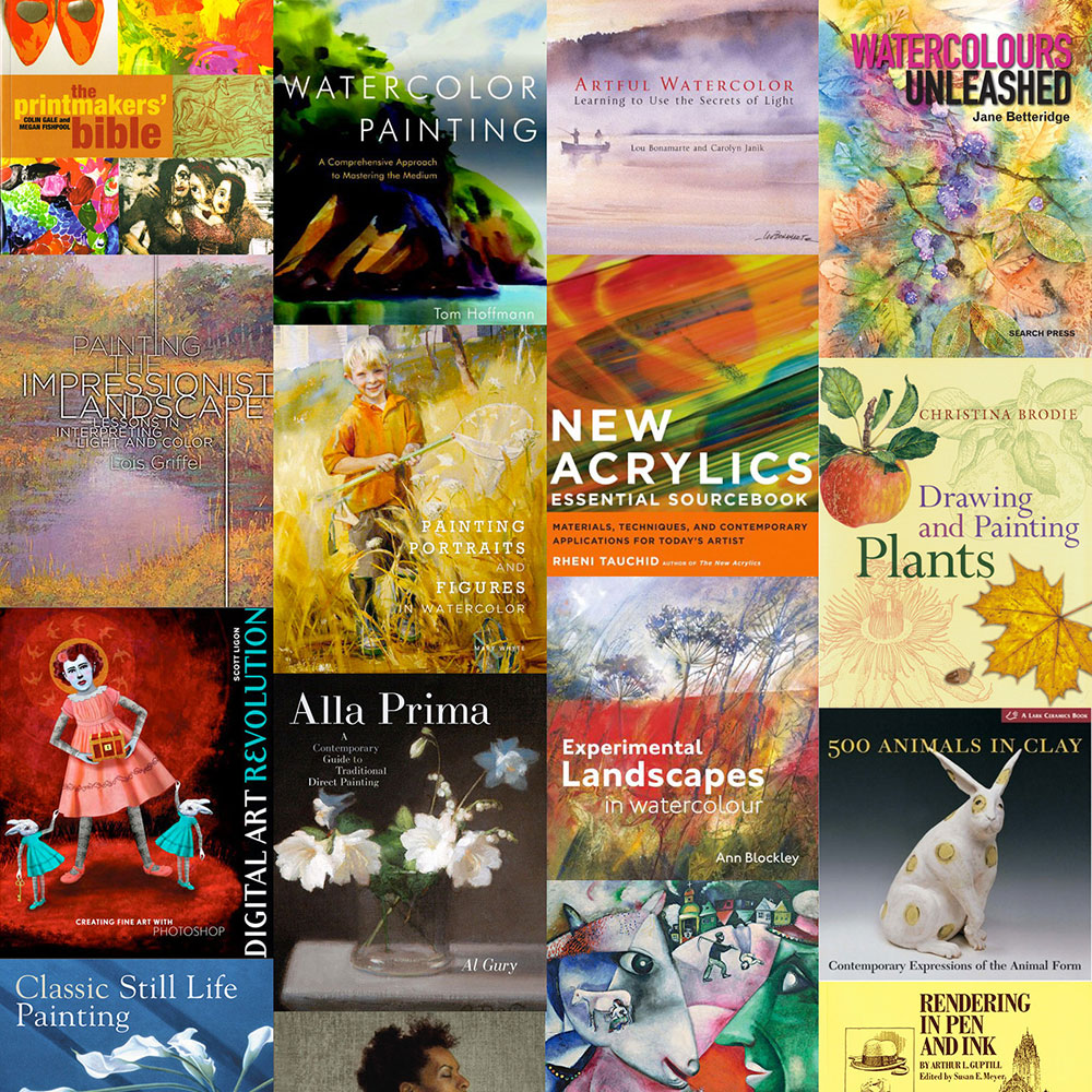 A Wide Selection of Books for Artists - Jackson's Art Blog
