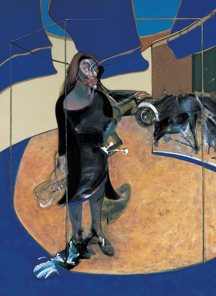 Francis Bacon 1909-1992. Portrait of Isabel Rawsthorne 1966. T00879 Oil on canvas 839 x 686 (33 x 27)