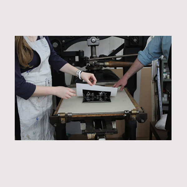 Weekend Linocut Jackson's Art Blog