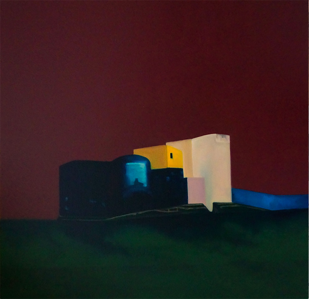 Tom Banks, 'MetaVita II', (oil on canvas), 60 x 60cm.