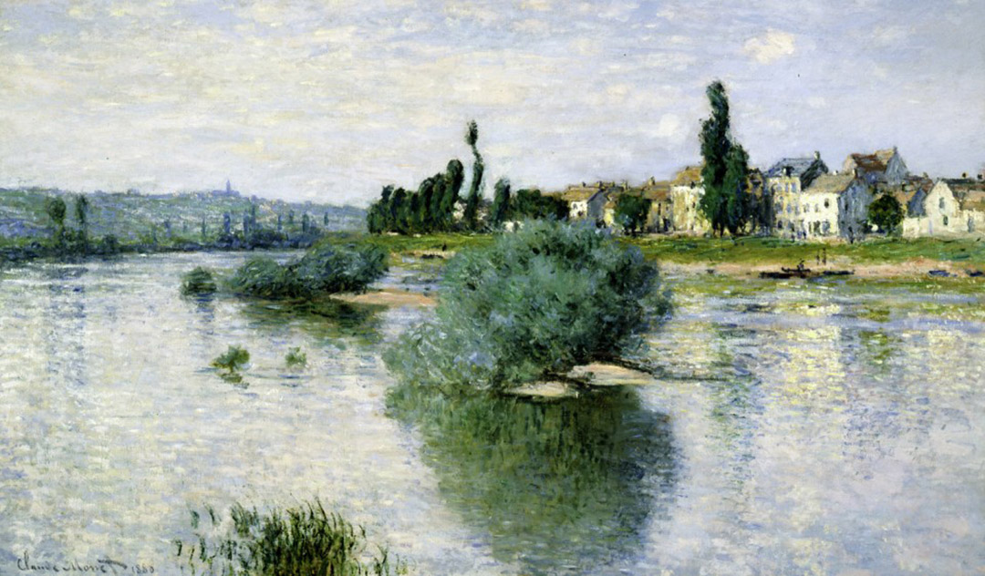 Claude Monet, 'The Seine at Lavacourt' (1880).