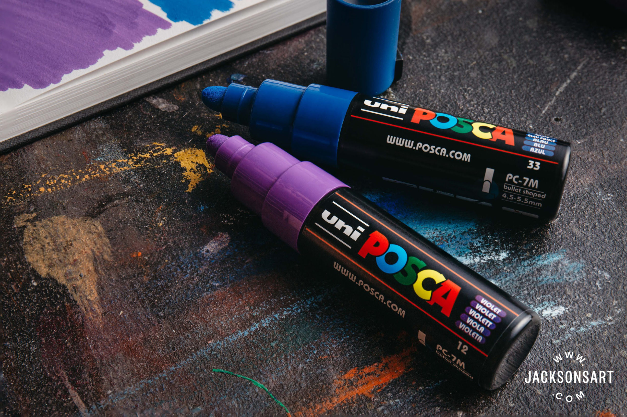 Posca Pens are Perfect for Painting - Jackson's Art Blog