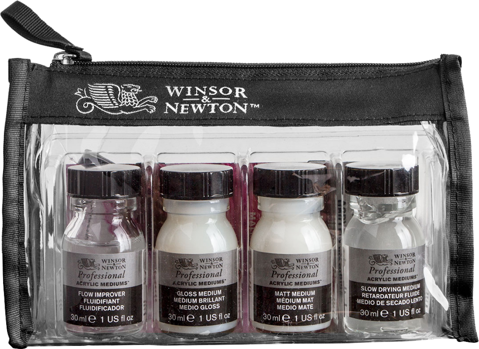 Winsor & Newton Professional Acrylic Mediums Mini Intro Set Jackson's
