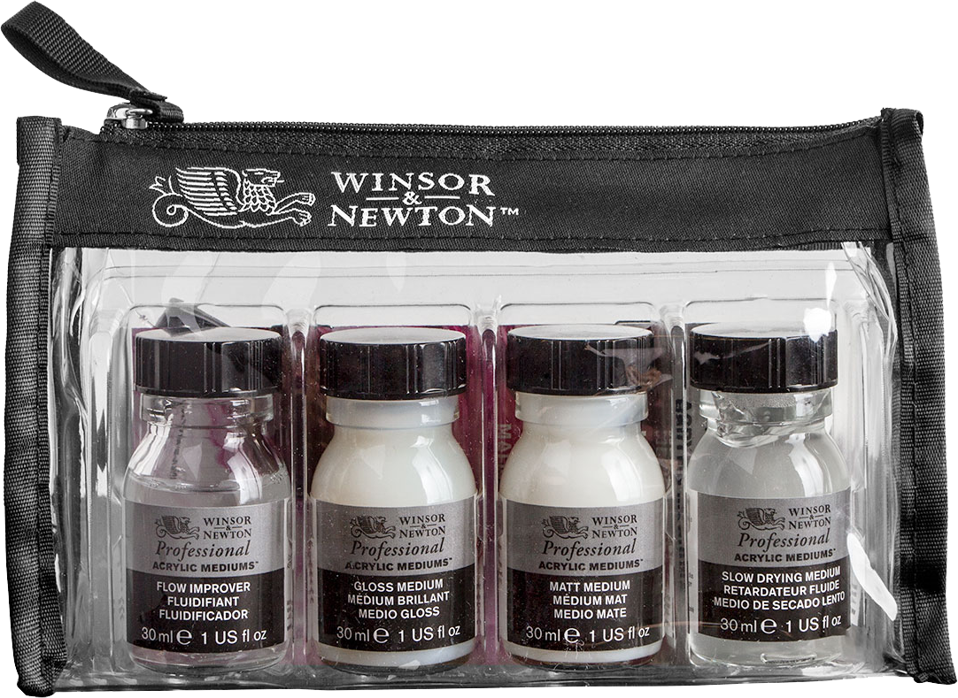 Winsor & Newton Professional Acrylic Mediums Mini Intro Set Jackson's