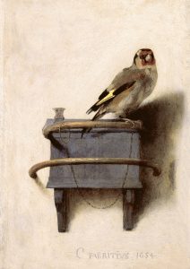 Image: Carel Fabritius, The Goldfinch, 1654 © Mauritshuis.