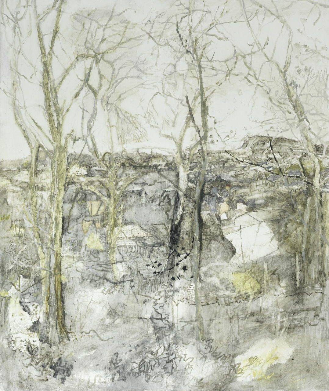 Chasing Shadows, (from Blackford Hill) Catharine Davison Oil on Board, 76 x 63 cm