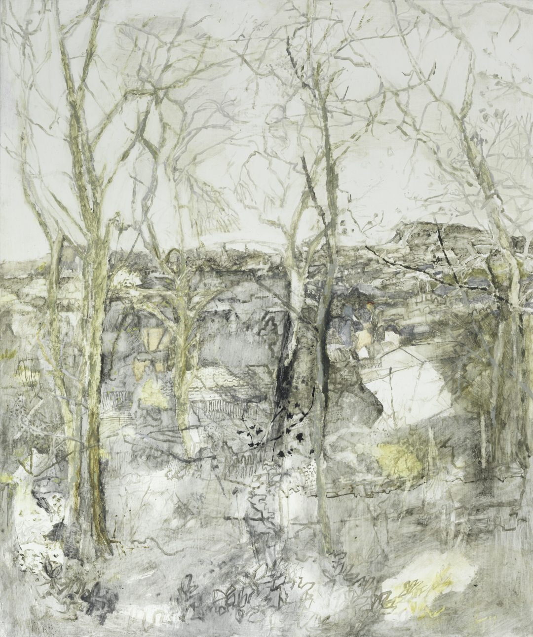 Chasing Shadows, (from Blackford Hill) Catharine Davison Oil on Board, 76 x 63 cm