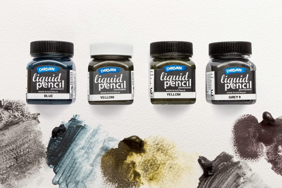 Drawing with Derivan Liquid Pencil Jackson's Art Blog