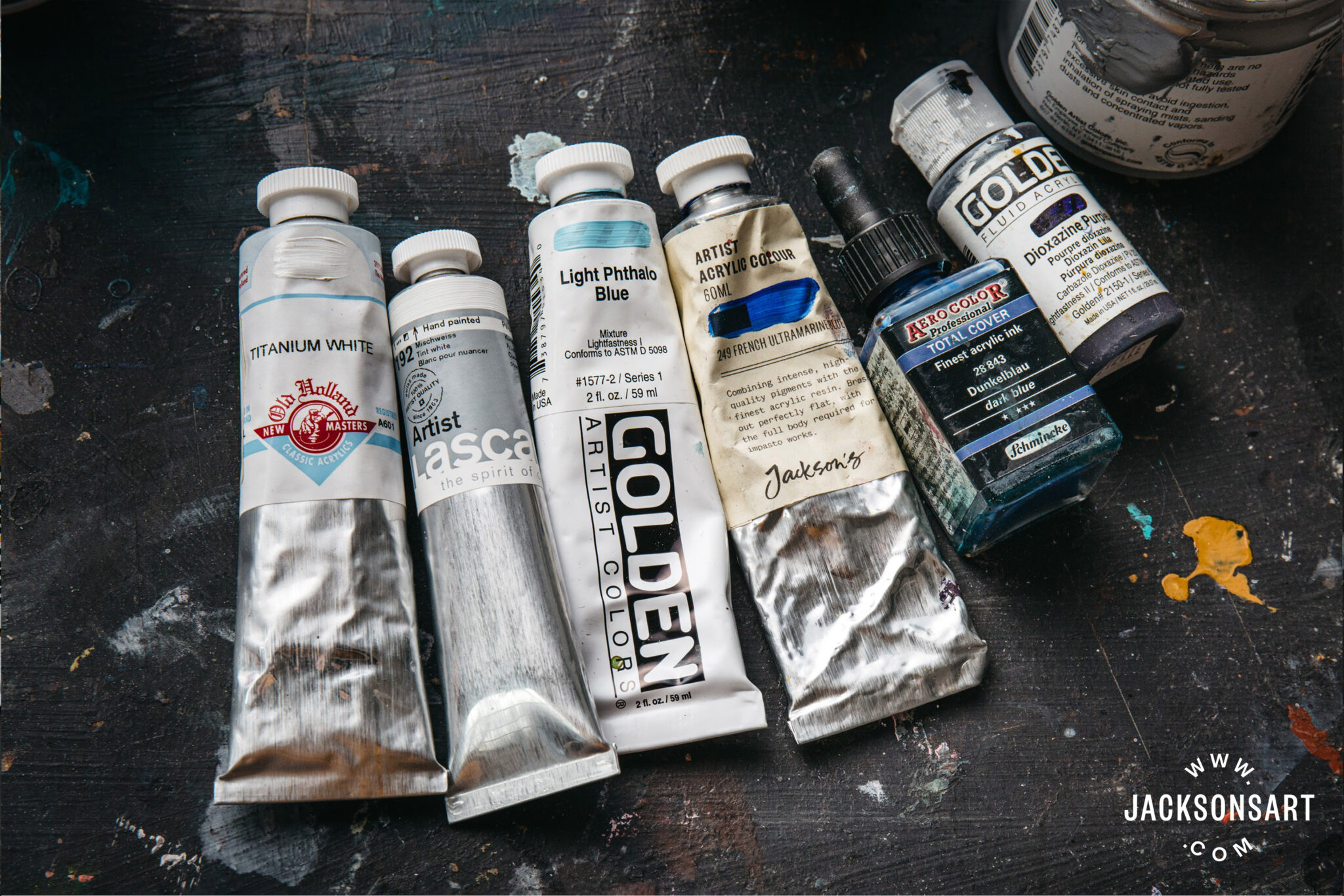 Acrylic Paint Guide Jackson's Art Blog