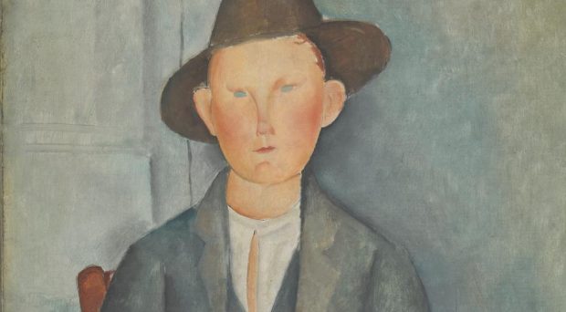 The Little Peasant c.1918, Amedeo Modigliani 1884-1920 Presented by Miss Jenny Blaker in memory of Hugh Blaker 1941