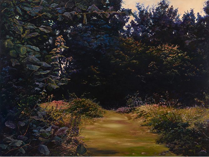 Hannah Brown, Washford Pyne 11, Oil on linen, 150 cm x 200 cm, 2016