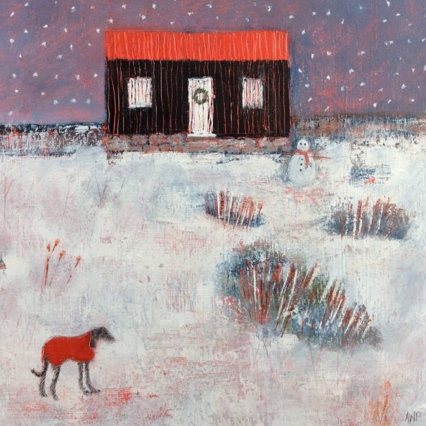 Christmas At The Red Hut Cards by Anna Wilson-Patterson