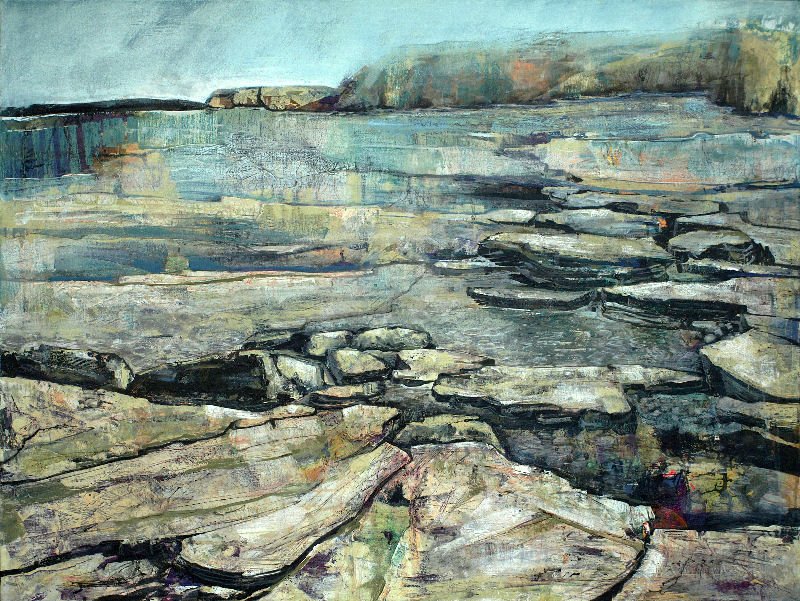 Isabella Maclure’s ‘East Coast’ who is exhibiting at the Feren's Art Gallery Open.