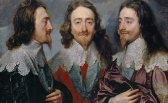 Anthony van Dyck, Charles I, 1635-6. Oil on canvas. 84.4 x 99.4 cm. RCIN 404420. Royal Collection Trust : © Her Majesty Queen Elizabeth II 2017.