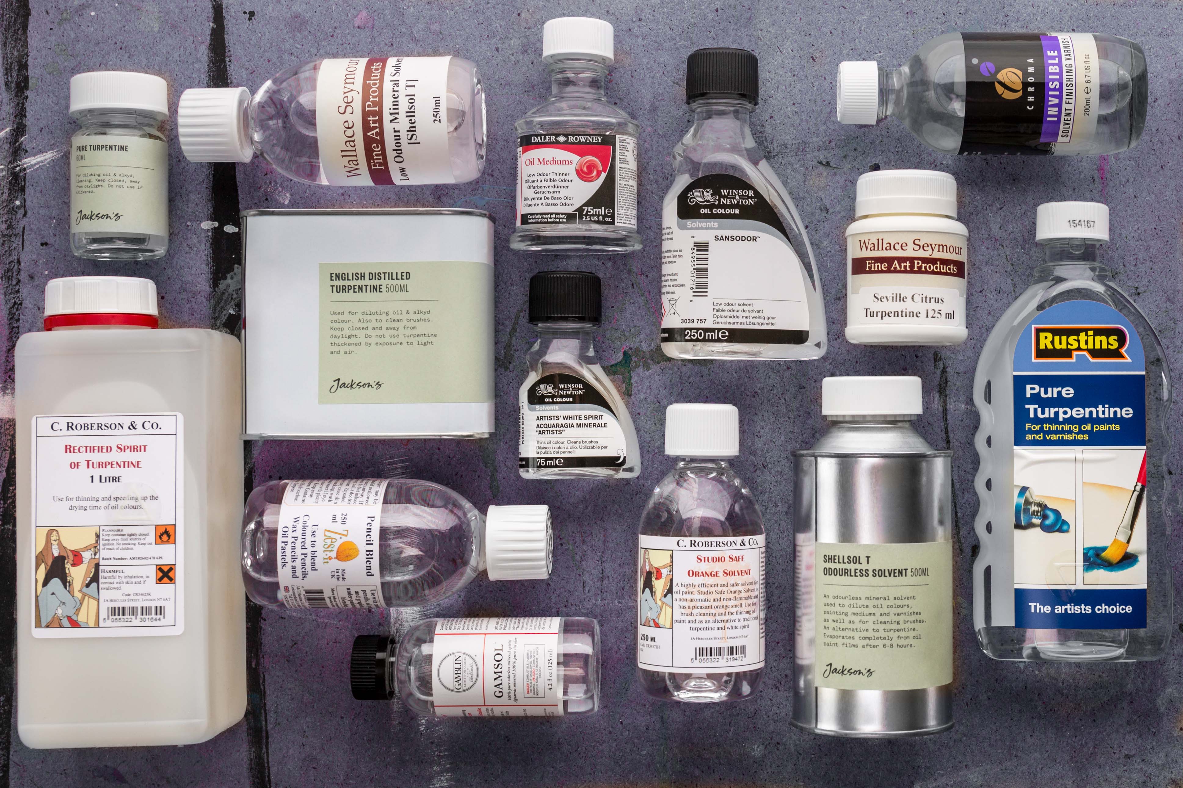 Which Oil Painting Solvents Are Best for You? - Jackson's Art Blog