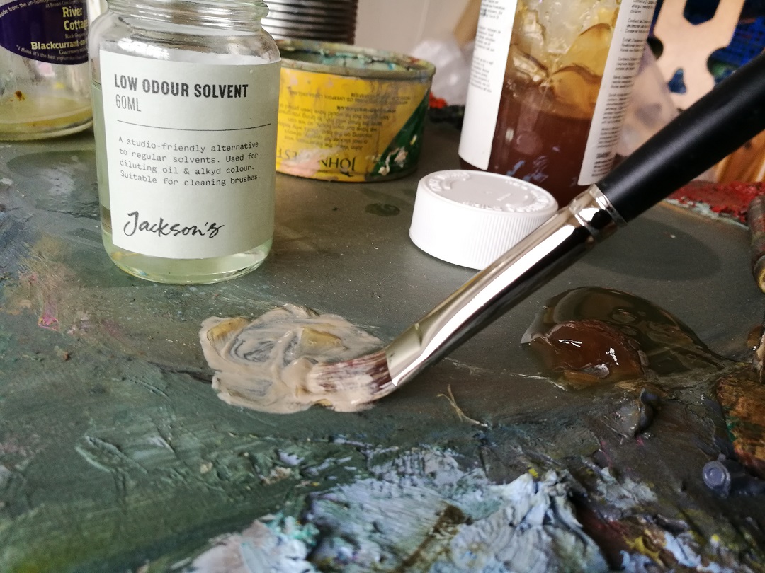 Odorless turpentine for painting and diluting oil paints Cherkov art