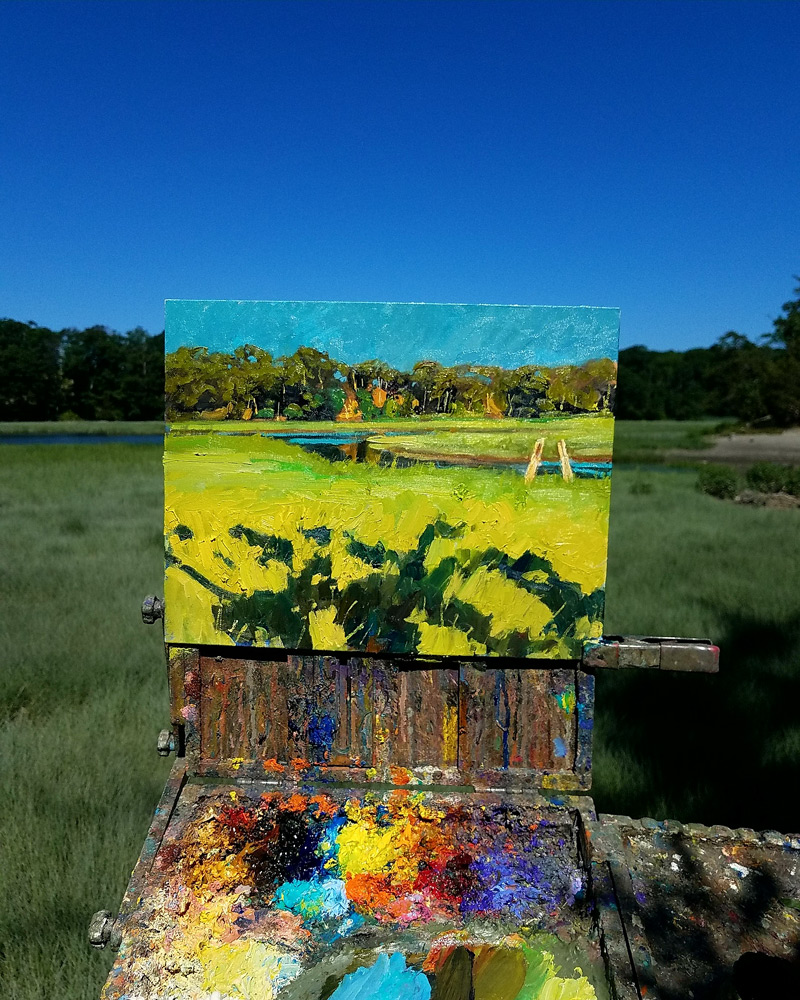 Tips for Plein Air Painting in Winter - Jackson's Art Blog