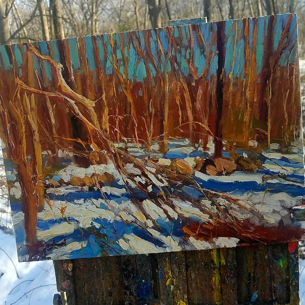 Plein Air Painting Dennis Doyle Jackson's Art Blog