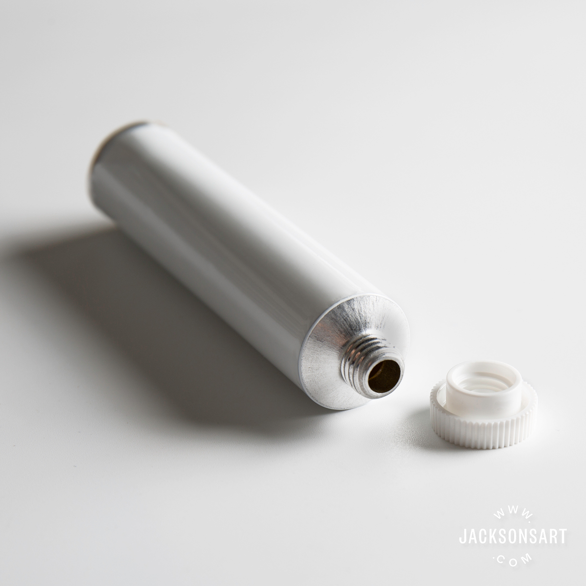 Jackson's Empty White Aluminium 14ml Paint Tube new product