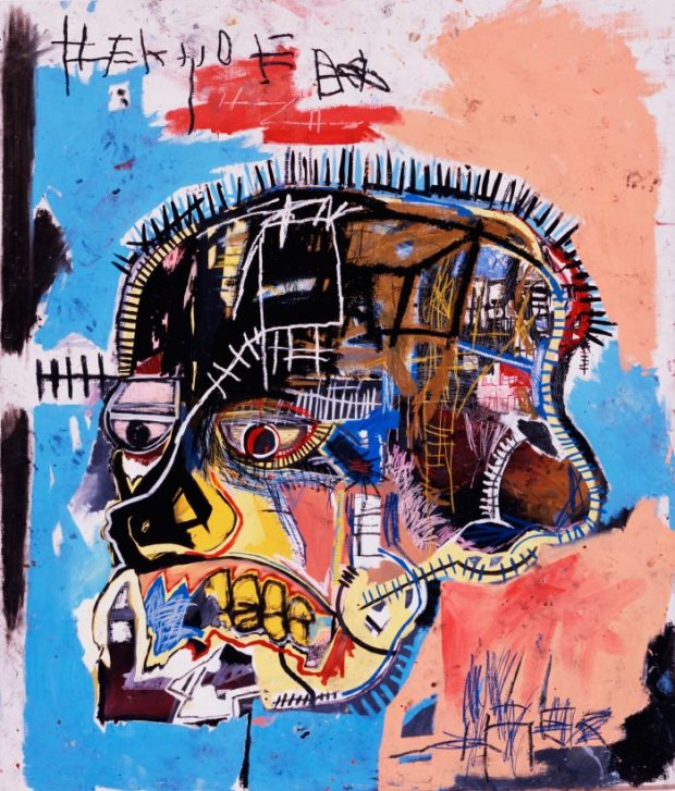 Jean-Michel Basquiat Untitled, 1981 - Acrylic and Mixed Media on canvas - 205.7 × 175.9 cm