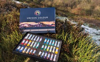 Moorland Pastels set on location by Robert-Dutton