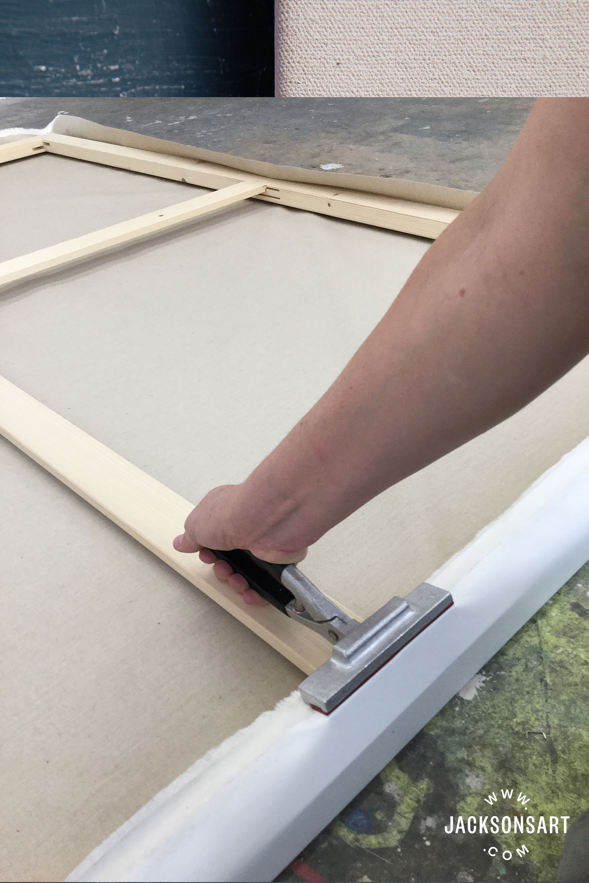 How to stretch canvas