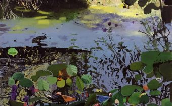 Iain Nicholls Elsecar Canal, Oil on canvas [JOPP 2019 Winner]