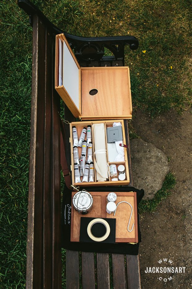 Plein Air Set Up for Oil Painting Jackson's Art Blog