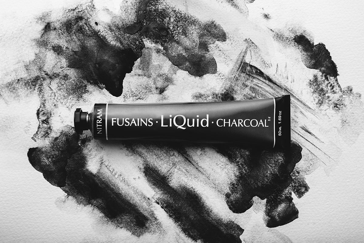 Nitram Liquid Charcoal for Painting and Drawing - Jackson's Art Blog