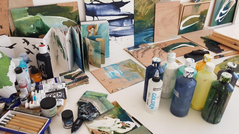 Using Carving to Add Texture to Paintings - Jackson's Art Blog Jackson ...