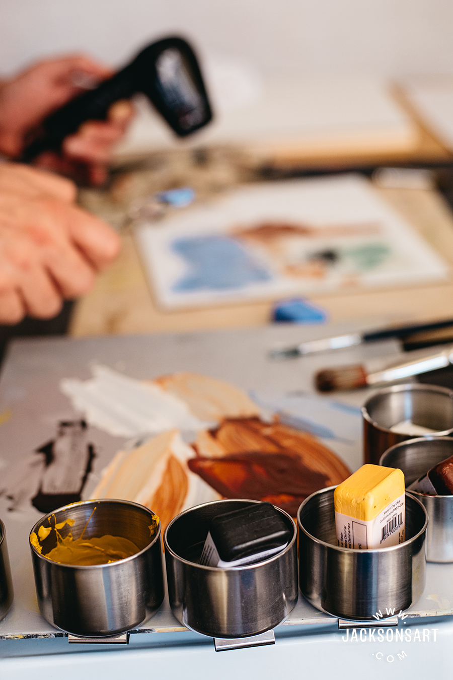 An Introduction to Encaustic Wax Jackson's Art Blog