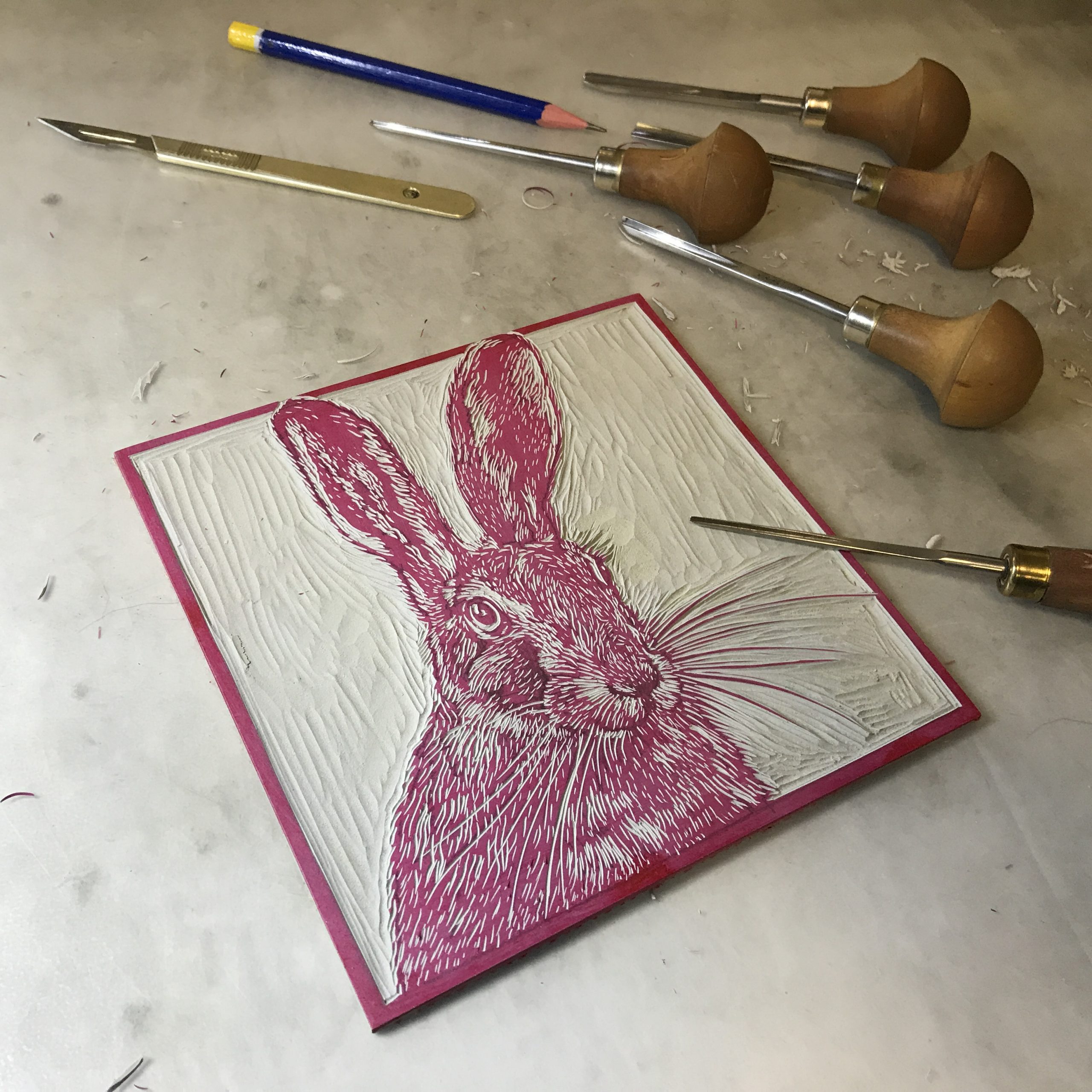 Lino Printing: Tools And Techniques