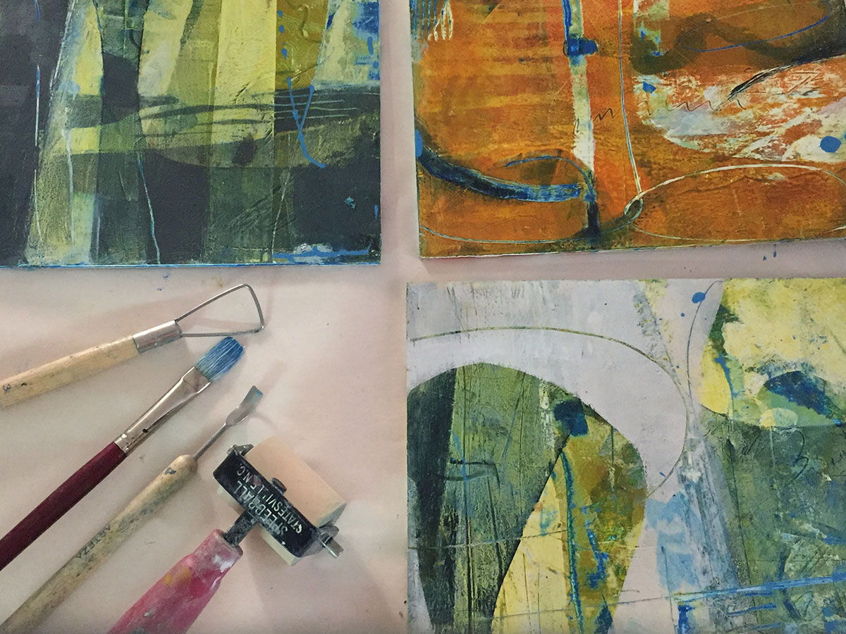 Sally Hirst Compares Cold Wax Mediums - Jackson's Art Blog